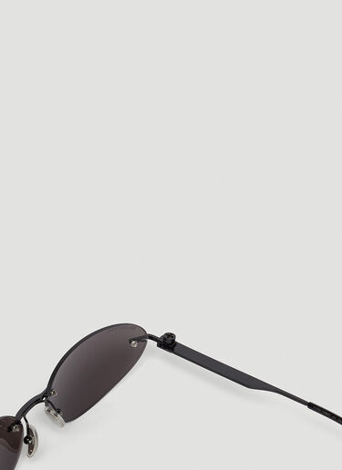 Neo Oval Sunglasses Balenciaga Neo Oval Sunglasses Black bal0351002