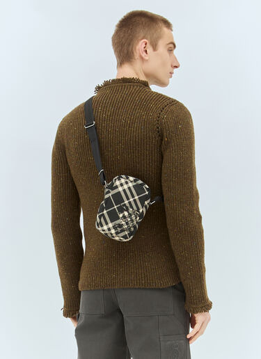 Burberry Check Phone Bag Black bur0158012