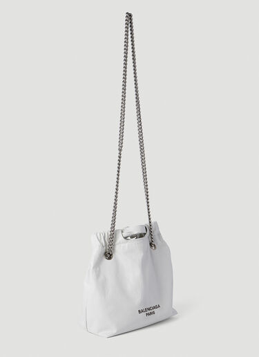 Balenciaga Crush 链带单肩包 白色 bal0252079