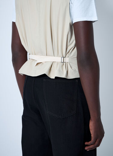 Lemaire Technical Gilet Beige lem0160002