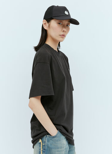 Moncler x Palm Angels Logo Patch T-Shirt Black mpa0355012