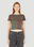 Eckhaus Latta Lapped T-Shirt Brown eck0351003