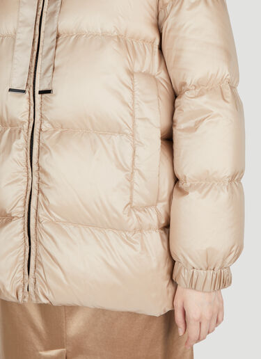 Max Mara Seia Puffer Jacket Beige max0254089