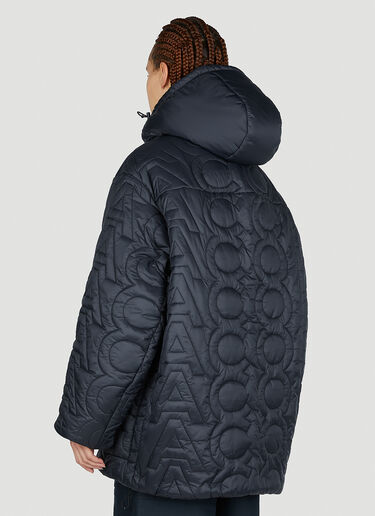 Marc Jacobs Monogram Quilted Puffer Coat Black mcj0251014