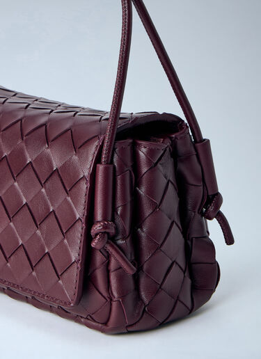 Bottega Veneta Notturno Shoulder Bag Burgundy bov0264030