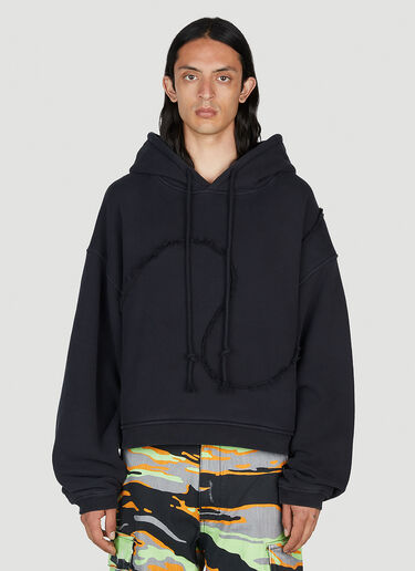 ERL Swirl Hooded Sweatshirt Black erl0152008