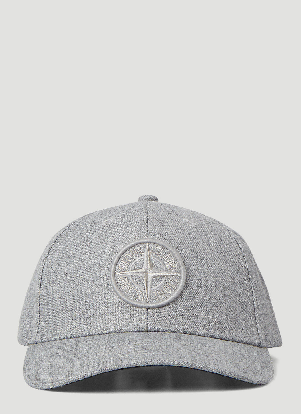Stone island classic sales embroidered baseball cap