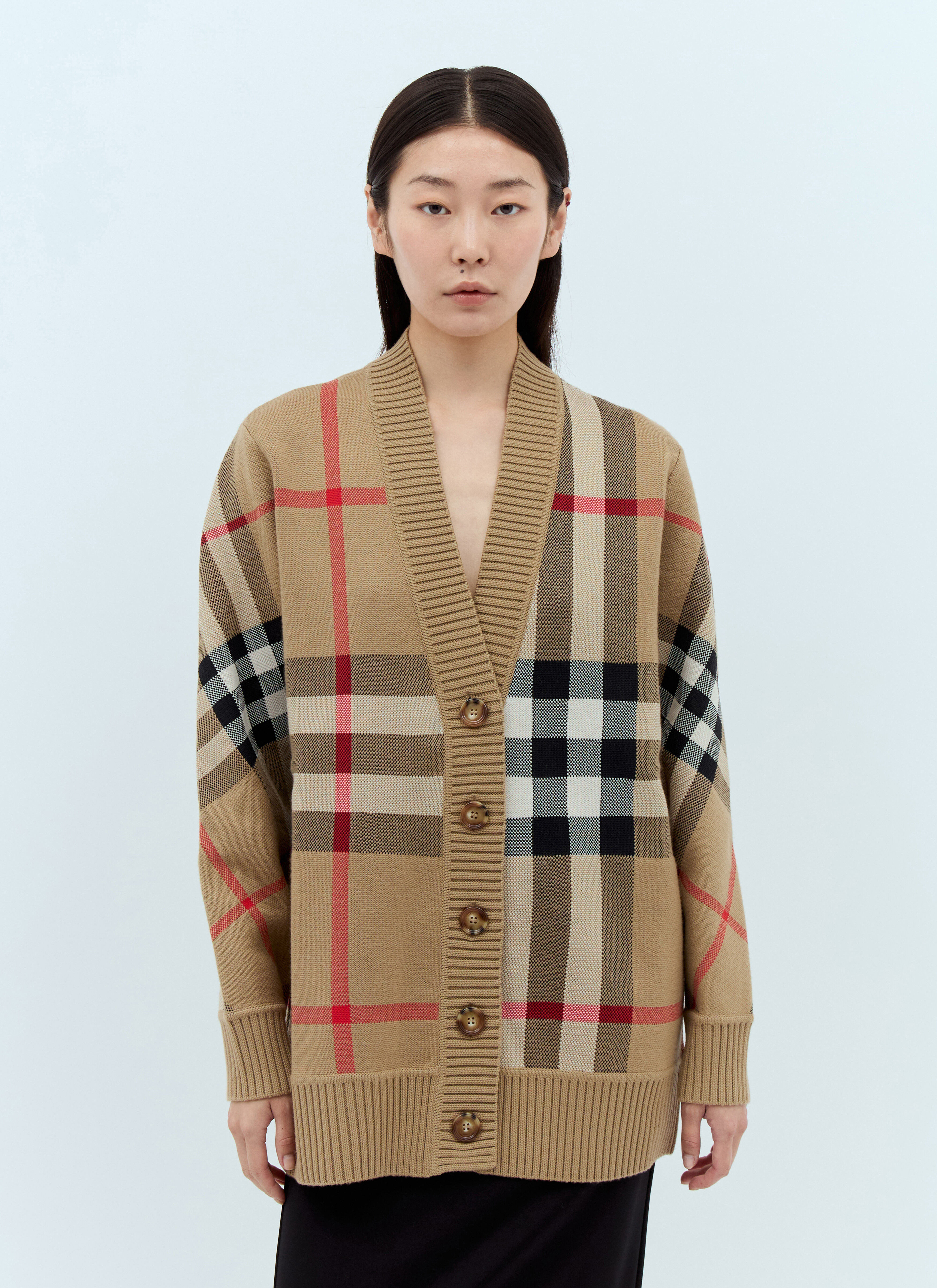 Burberry merino wool cardigan top