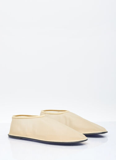 The Row Sock Ballerina Flats Beige row0256036