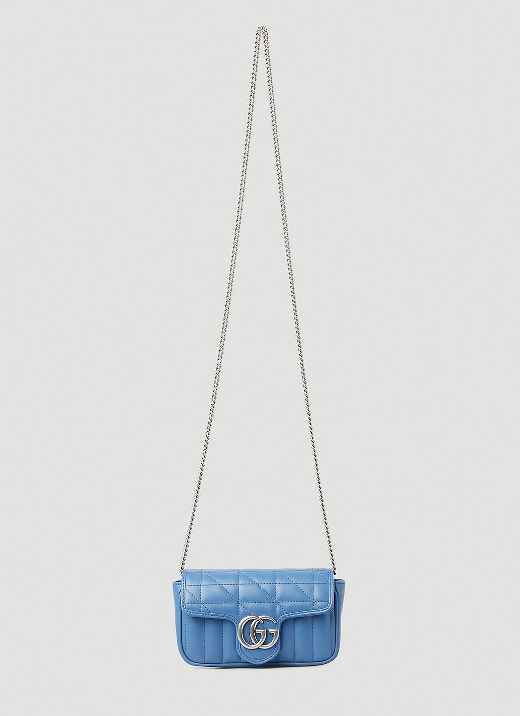 Gucci mini outlet blue bag