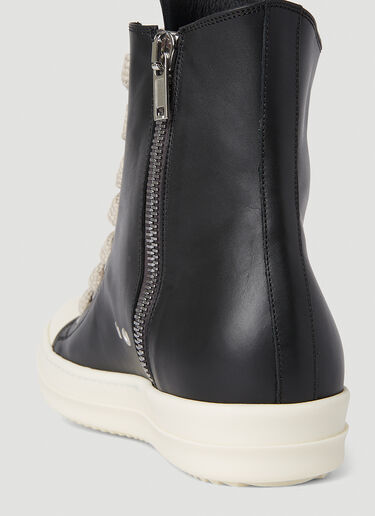 Rick Owens High Top Sneakers Black ric0152013