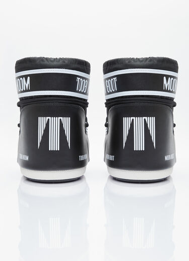 Moon Boot 아이콘 로 나일론 부츠 블랙 mnb0354013