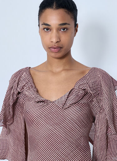 Kiko Kostadinov Plexus Blouse Pink kko0264005