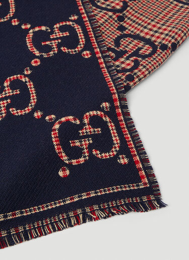 Gucci GG Scarf Navy guc0152119
