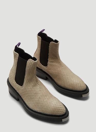 LN-CC® - Eytys: Nikita Tilapia Boots - Beige Eytys Nikita Tilapia Boots Beige eyt0238005