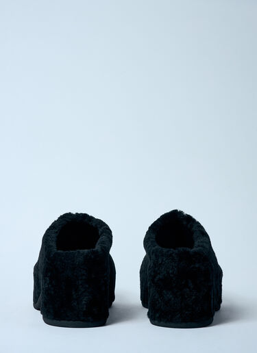 Dries Van Noten Sherpa Clogs Black dvn0158028