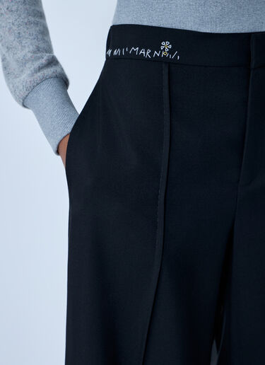 Wool Tailored Pants Marni Wool Tailored Pants Black mni0263008
