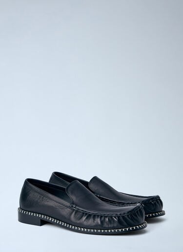 Dries Van Noten Leather Loafers Black dvn0163031