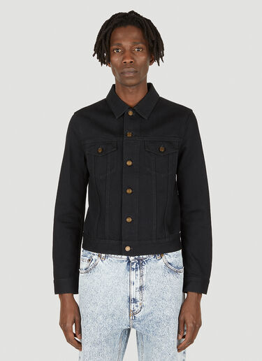 Saint Laurent Denim Jacket Black sla0147005