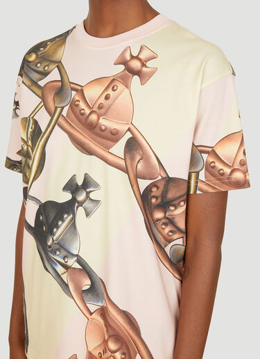 Vivienne Westwood 星环印花 T 恤 米色 vvw0252016