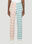 GANNI Tweed Lounge Pants Beige gan0249024