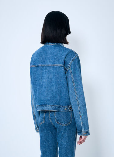 Khaite Saunder Denim Jacket Blue kha0259027