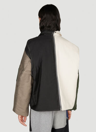 (Di)vision Colour Block Bomber Jacket White div0151003