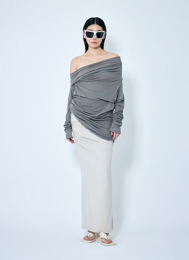 Entire Studios Surge Maxi Skirt Grey ent0258008