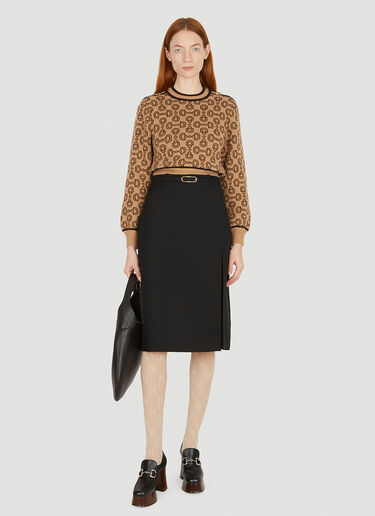 Gucci GG Monogram Tights Beige guc0251150