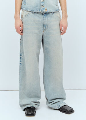 Courrèges Sailor Baggy Jeans Grey cou0156001