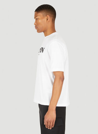 Lanvin Logo Print T-Shirt White lnv0147010