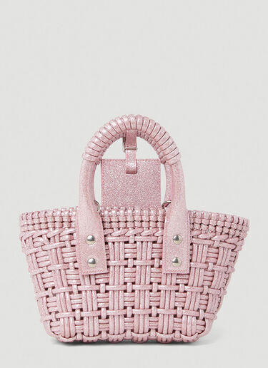 Balenciaga Bistro XS Basket Tote Bag Pink bal0252021