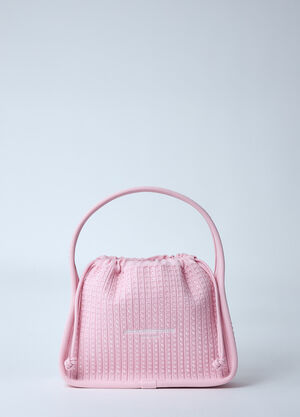 Alexander Wang Small Ryan Rhinestone Handbag Pink awg0260012