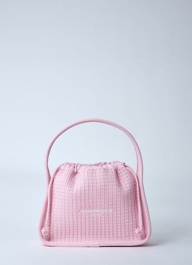 Alexander Wang Small Ryan Rhinestone Handbag Pink awg0260012