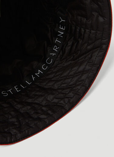 Stella McCartney ロゴ刺繍バケットハット オレンジ stm0250047