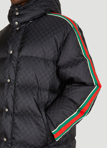 Gucci GG Hooded Puffer Jacket Black guc0151056