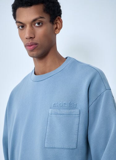 Marni Cotton Jersey Sweatshirt Blue mni0163005
