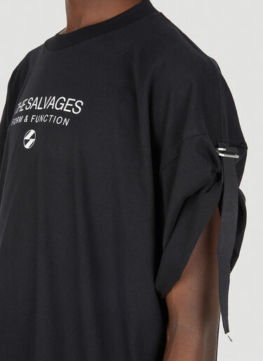 The Salvages Logo Print T-Shirt Black slv0148006