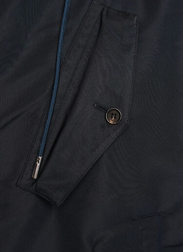 Alexander McQueen Polyfaille Windbreaker Jacket Blue amq0146002