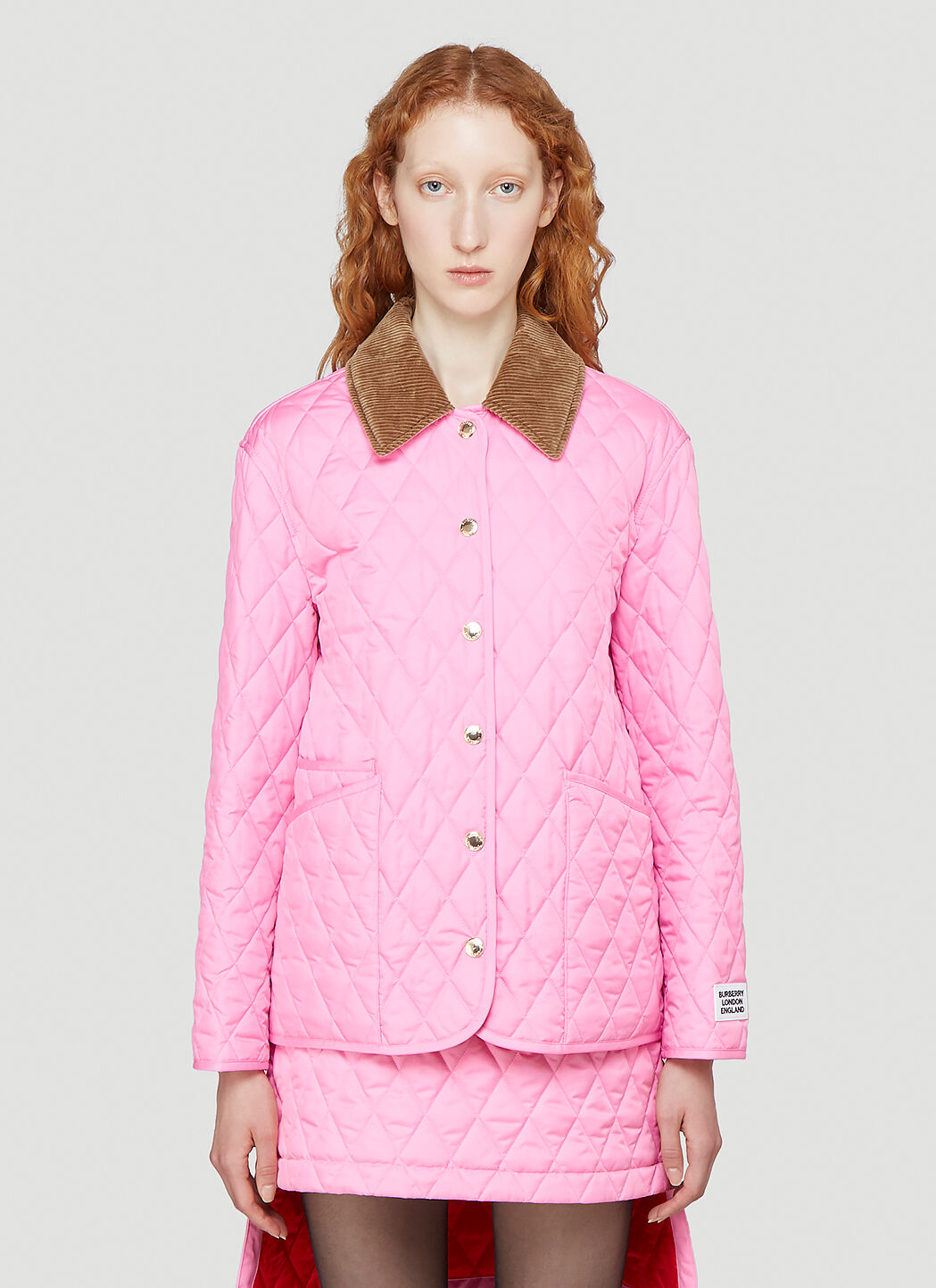 Burberry jacket womens pink new arrivals