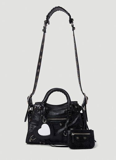 Balenciaga Cagole Xs Leather Top-Handle Bag