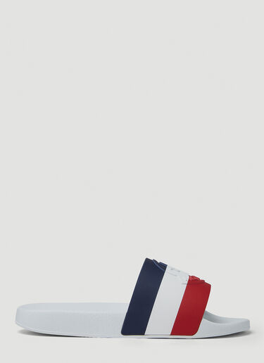 Moncler Basile Slides White mon0149038