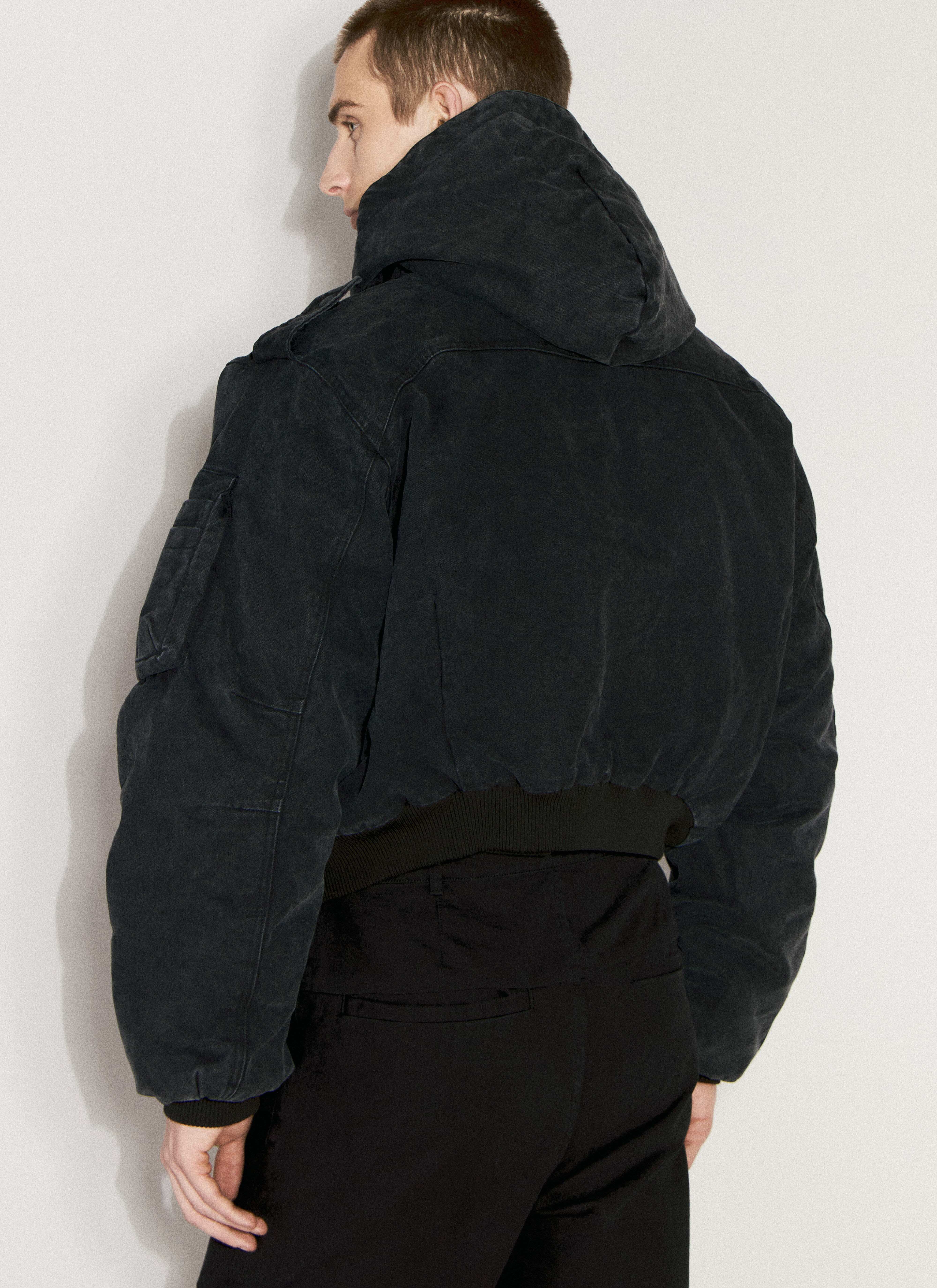 Entire Studios Men's' W2 Bomber Jacket in Black | LN-CC®