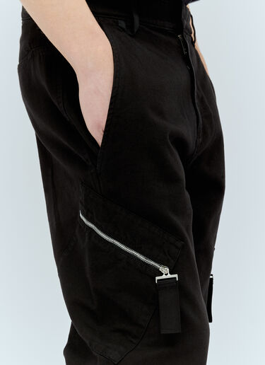 Jacquemus 르 카고 마론 팬츠 블랙 jac0156003