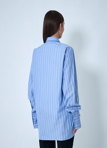 Maison Margiela Button-Down Shirt Light Blue mla0262002
