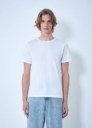 RIER Cotton Jersey T-Shirt White rrr0164007