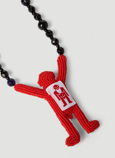 Walter Van Beirendonck Walter 串珠长项链 黑色 wlt0152043