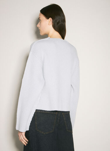 Marni 圆领羊毛针织衫 灰色 mni0258003