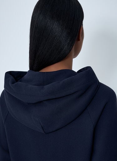 The Row Timia Hooded Sweatshirt Navy row0262020