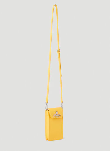 Vivienne Westwood Orb Phone Pouch Yellow vvw0152048